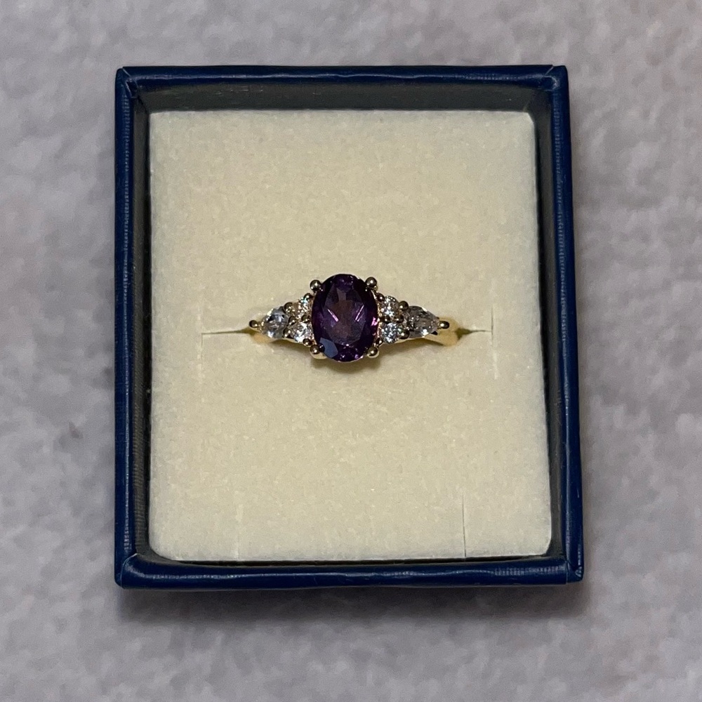 MOONLIGHT ALEXANDRITE RING - Picture 4 of 6